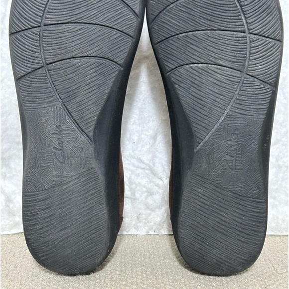 Clarks Cloudsteppers Womens Brown Sillian Jetay SlipOn Comfort Loafer Shoes SZ 7 - Picture 10 of 11